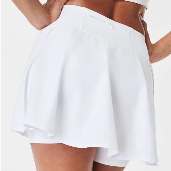 Spanx The Get Moving 14" Skort White Nwt - Picture 2 of 9